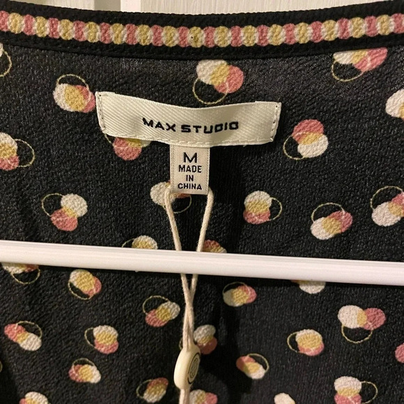 Max studio wrap around dress-medium NWT - Picture 6 of 10